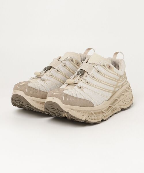 HOKA ONEONE スニーカー ベージュ系 HOKA ONEONE（ホカ オネオネ） 「HOKA」 ローカットスニーカー 29.0cm