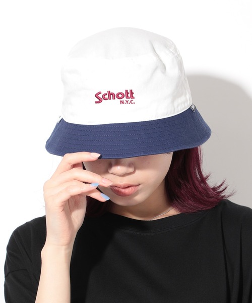 「schott」 ハット FREE ベージュ メンズ_画像4