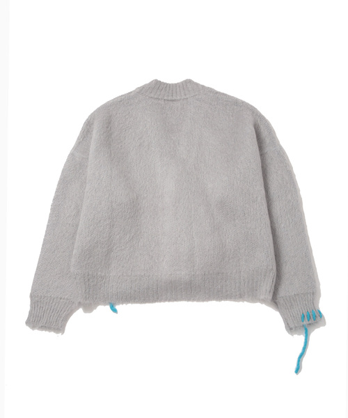 カーディガン 「BONSAI/ボンサイ」MOHAIR KNIT CARDIGAN メンズの画像