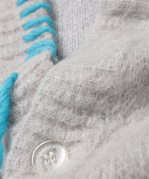 カーディガン 「BONSAI/ボンサイ」MOHAIR KNIT CARDIGAN メンズの画像