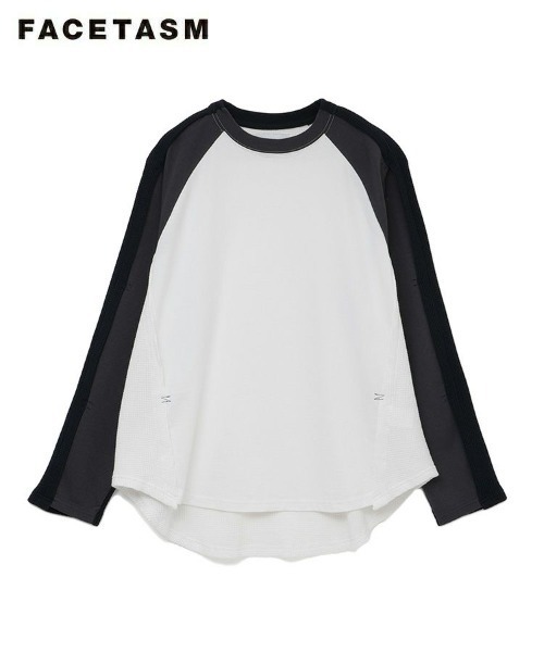 STYLISE 「FACETASM」長袖Tシャツ M ホワイト メンズ : ZOZOTOWN Yahoo 