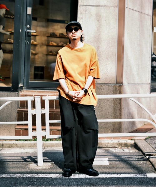 Lui's（ルイス） ワイドパンツ パンツ 「WEB限定」ニー・スリット