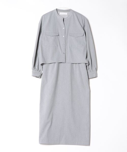 「quaranciel」 セットアップ ONE SIZE ライトグレー レディース_画像2