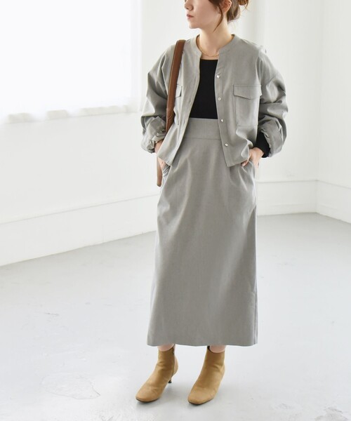 「quaranciel」 セットアップ ONE SIZE ライトグレー レディース_画像7