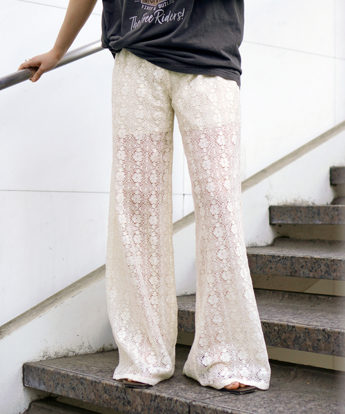 パンツ 「XIRENA/キセレナ」VINTAGE COTTON LACE PANTS レディースの画像
