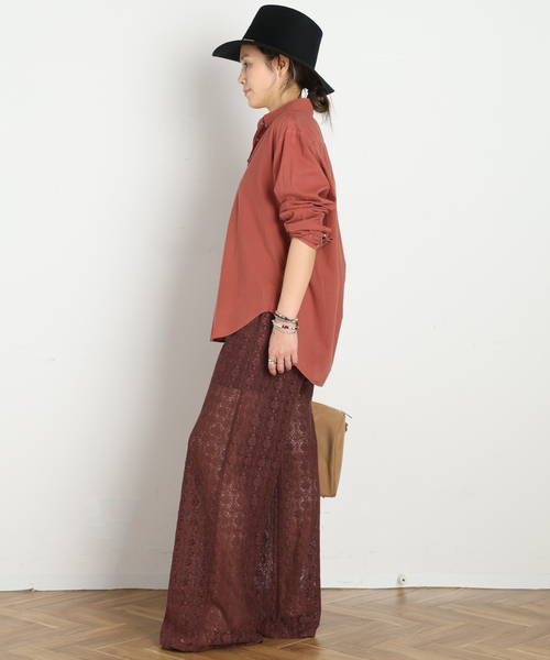 パンツ 「XIRENA/キセレナ」VINTAGE COTTON LACE PANTS レディースの画像