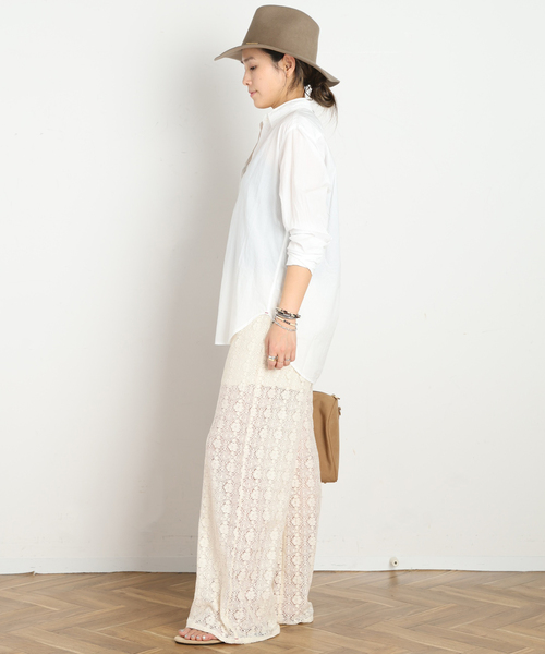 パンツ 「XIRENA/キセレナ」VINTAGE COTTON LACE PANTS レディースの画像