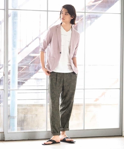 「MK MICHEL KLEIN HOMME 」 カーディガン 48 ネイビー メンズ_画像4
