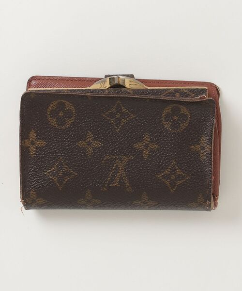 LOUIS VUITTON￼ 二つ折りブラウン財布 LOUIS VUITTON（ルイ・ヴィトン） 財布 - ブラウン レディース