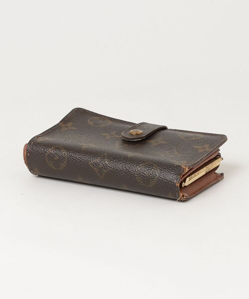 LOUIS VUITTON￼ 二つ折りブラウン財布 LOUIS VUITTON（ルイ・ヴィトン） 財布 - ブラウン レディース
