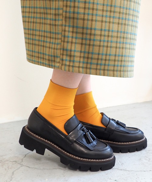 「あしながおじさん」 シューズ 22.5cm ブラック レディース_画像2