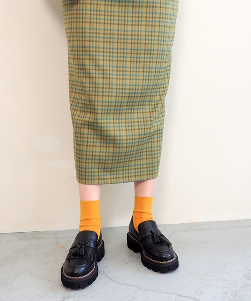 「あしながおじさん」 シューズ 22.5cm ブラック レディース_画像5