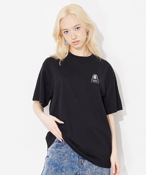 「X-girl」 半袖Tシャツ M ブラック レディース_画像3