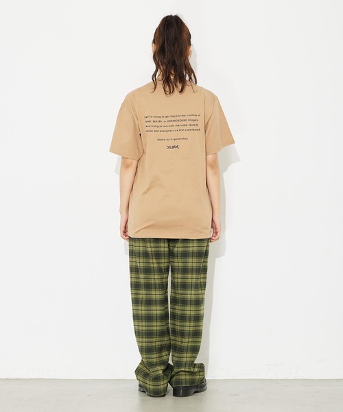 「X-girl」 半袖Tシャツ M ブラック レディース_画像8