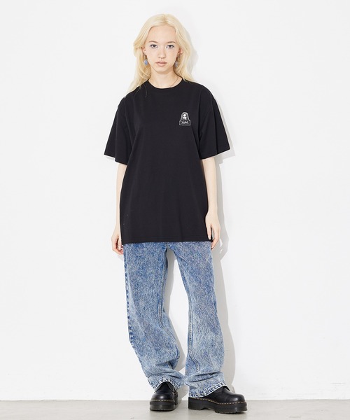 「X-girl」 半袖Tシャツ M ブラック レディース_画像9