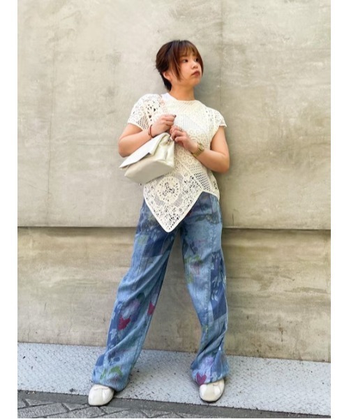 Desigual（デシグアル） ワイドパンツ ジーンズ デニム デニムパンツ