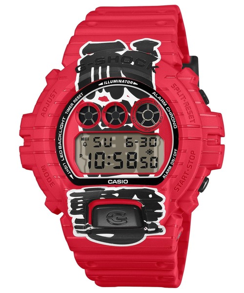 G-SHOCK レッド デジタルウォッチ G-SHOCK 「G-SHOCK」 デジタル腕時計 FREE レッド メンズ : ZOZOTOWN