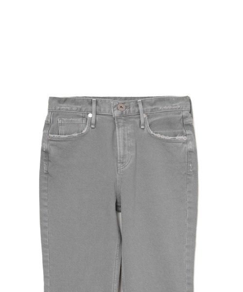 「upperhights」 デニムパンツ 22 チャコール レディース_画像7