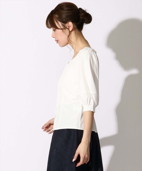 「SWINGLE」 半袖ブラウス SMALL ピンク レディース_画像8