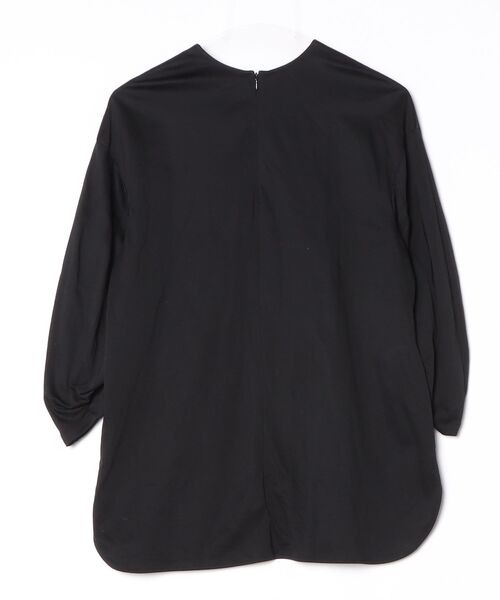 「theory luxe」 7分袖カットソー 38 ブラック レディース_画像2