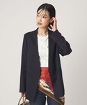 ジャケット ノーカラージャケット 「size ...の詳細画像1