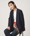 ジャケット ノーカラージャケット 「size ...の詳細画像2