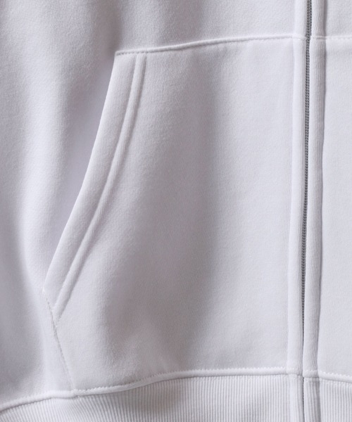 「SITRY」 ジップアップパーカー X-LARGE アッシュグレー レディース_画像7