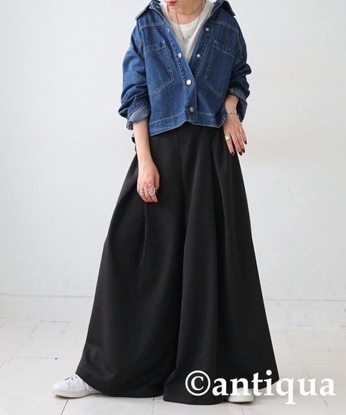 「antiqua」 パンツ R グレー レディース_画像7