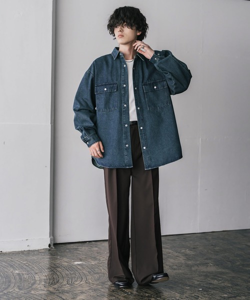 Zozotown yahoo ジーンズジャケット デニムジャケット ビッグ