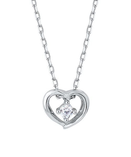 BLOOM（ブルーム） ネックレス シルバー キュービックジルコニア