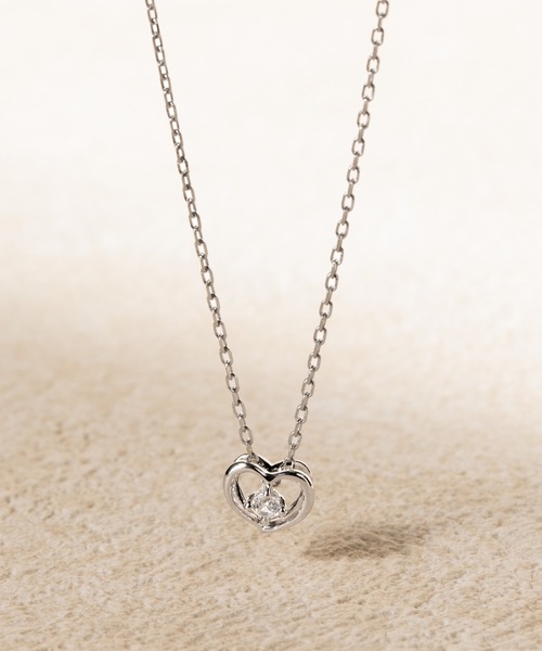 BLOOM（ブルーム） ネックレス シルバー キュービックジルコニア