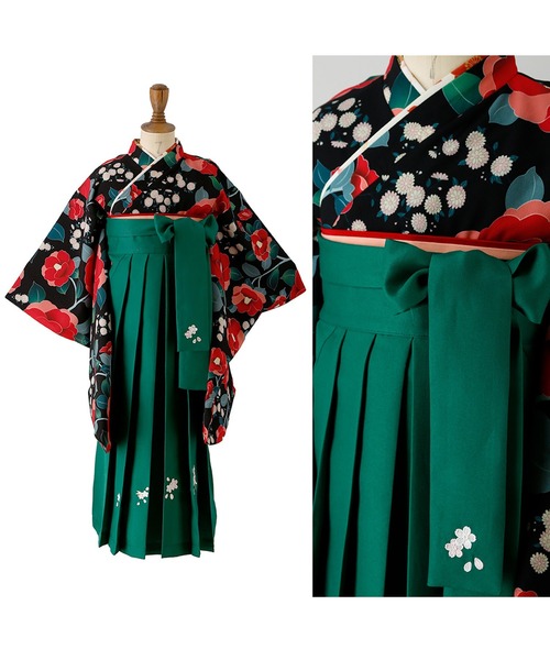 Catherine Cottage 着物と袴、袴スリップセット 150 Catherine Cottage セール｜着付け簡単 レース袴セット 卒業式