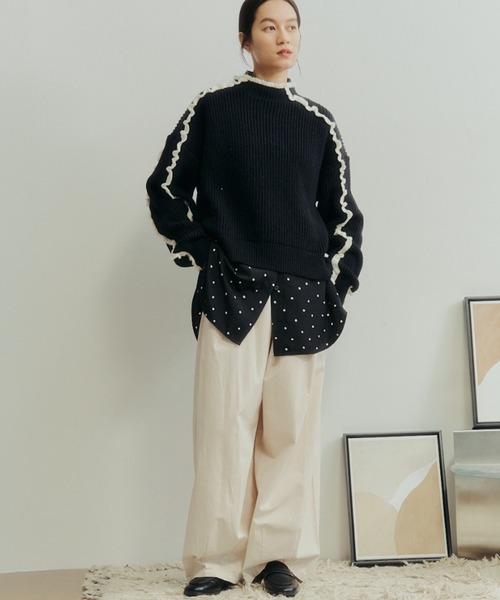 Libra Cue（リブラ キュー） チノパン サーカスコットンパンツ