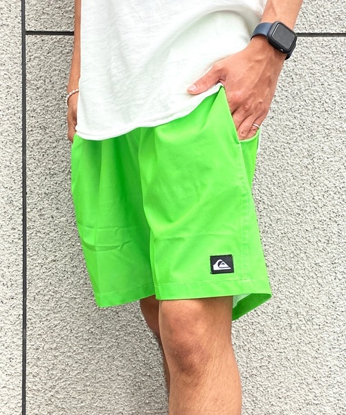 安い購入 ひざ丈 Quiksilver 水着 ストレッチ メンズ Eqyjv サーフパンツ サーフトランクス ボードショーツ みず