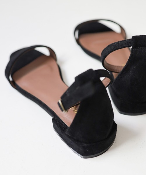 VALENTINO＞＞アンクルストラップ オープントゥ サンダル org.jpg