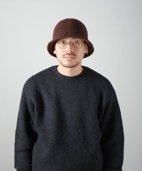 RACAL 帽子 ハット Low-gauge Busket Knit Tulip Hat