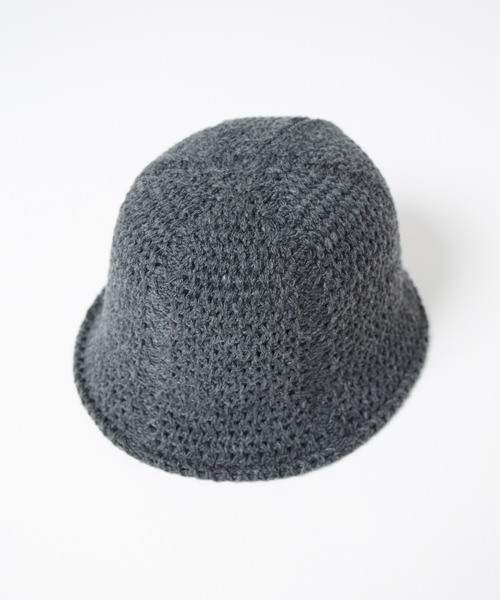 RACAL 帽子 ハット Low-gauge Busket Knit Tulip Hat