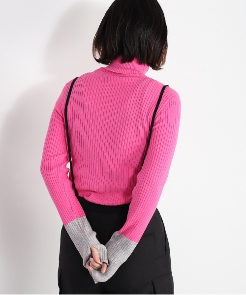 新品 VALENTINO リブ タートル ニット セーター 現行 ピンク S 2WAYネックリブタートル|allureville OFFICIAL SITE / ONLINE SHOP