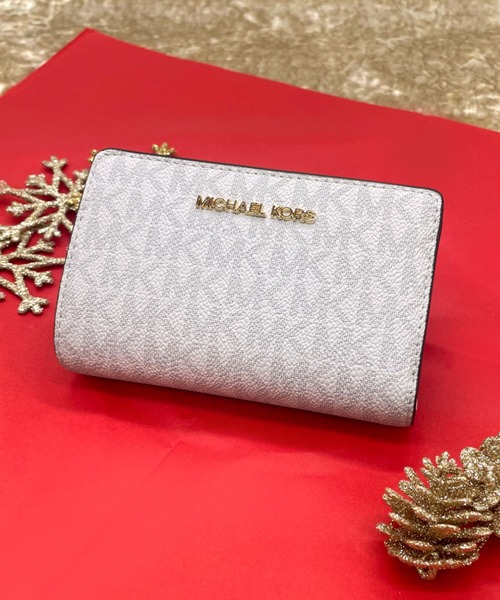MICHAEL KORS（マイケルコース） 二つ折り 二つ折り財布 財布 JET SET
