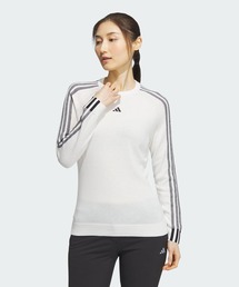 adidas セーター ニット スリーストライプス クルーセーター