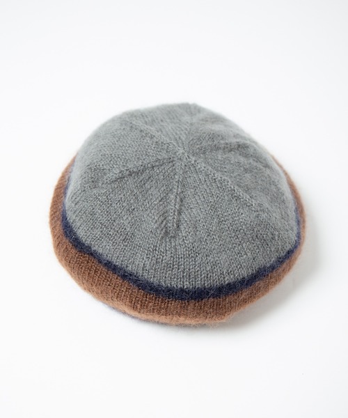 RACAL（ラカル） ニット帽 ニットキャップ Stripe Mohair Knit Tam