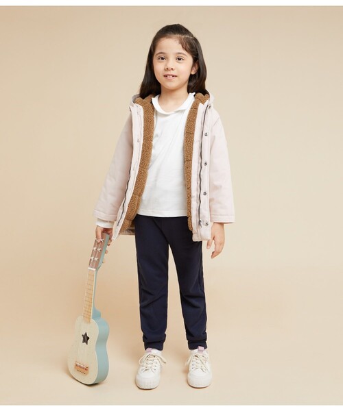 PETIT BATEAU（プチバトー） ミリタリージャケット モッズコート