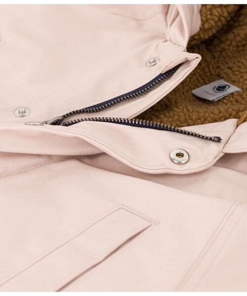 PETIT BATEAU（プチバトー） ミリタリージャケット モッズコート