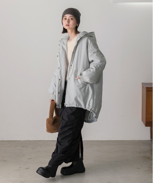 STUDIOUS THE AD+ モンスターパーカー ダウンジャケット コート ad thie ダウンコート ダウンジャケット 中綿 エコダウン