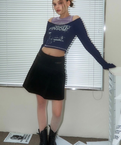 FANCY CLUB tシャツ 「FANCY CLUB」WINSOME OFF SHOULDER