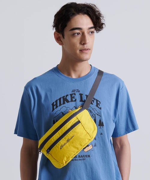 Eddie Bauer ウエストポーチ パッカブル ウエスト パック メンズ