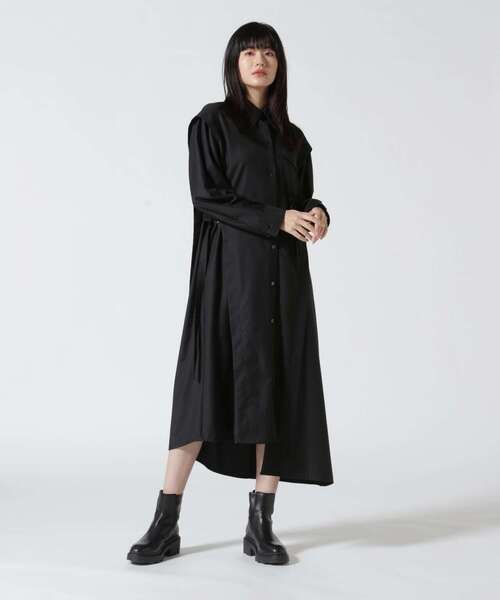 ワンピース AULA AILA/アウラアイラ別注レイヤードライクシャツ  
