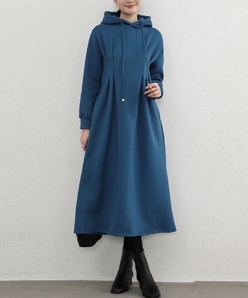 ワンピース ウエストマークパーカーワンピース : ZOZOTOWN Yahoo!店