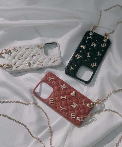eimy istoire スマホケース Silky Pearl EIMY iPhoneケース14PRO