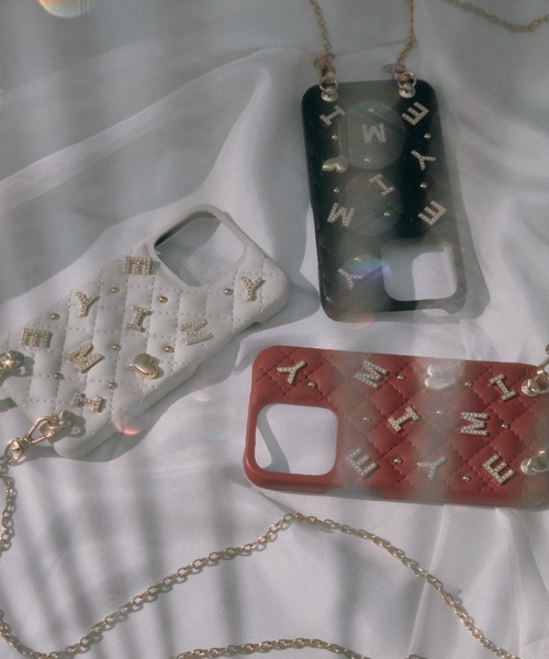 eimy istoire スマホケース Silky Pearl EIMY iPhoneケース14PRO